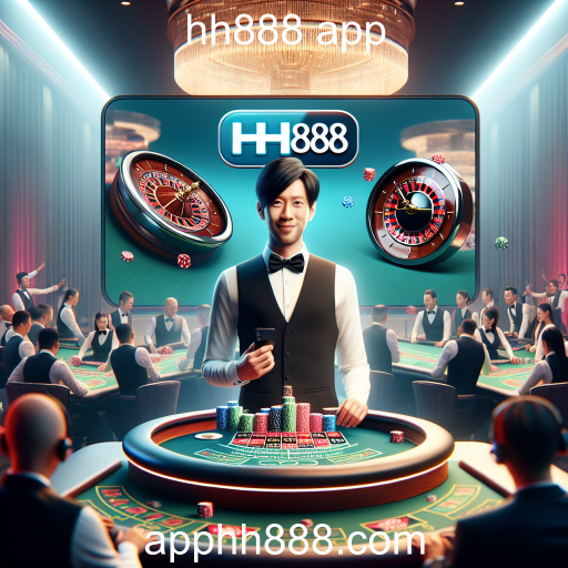 Experimente a Emoção do Cassino Ao Vivo no hh888 App